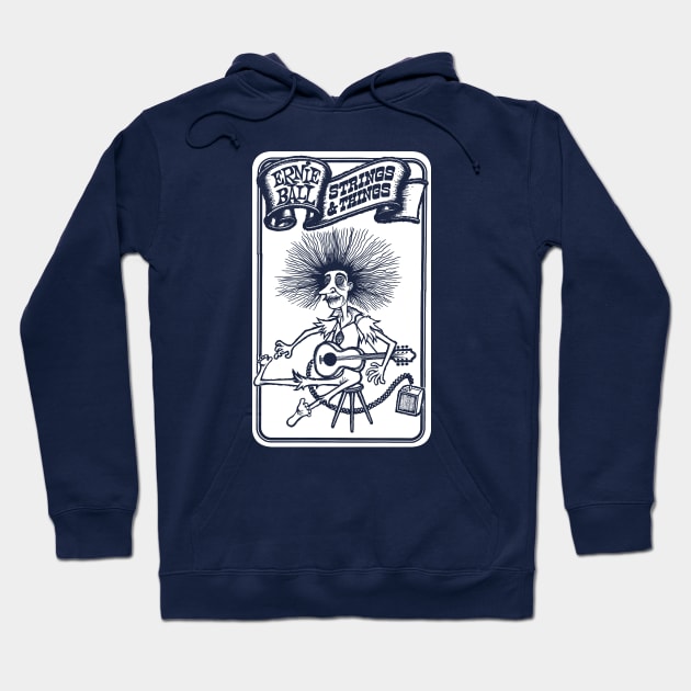 Ernie Ball Strings Hoodie by Chewbaccadoll